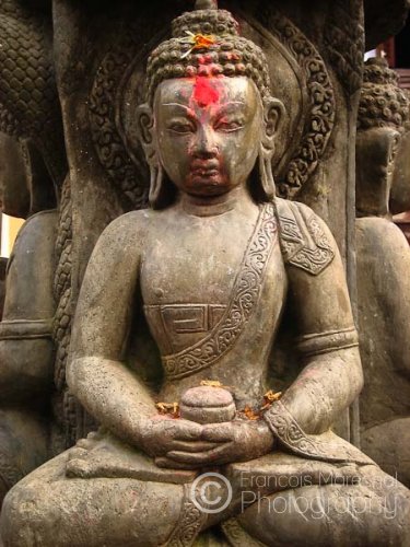 Buddhism is the second religion in Nepal behind Hinduism. Buddha is also revered by Hinduists as the ninth reincarnation of Vishnu.
