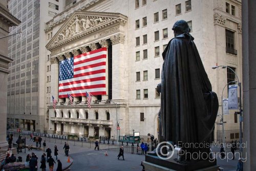 Wall Street, New York.