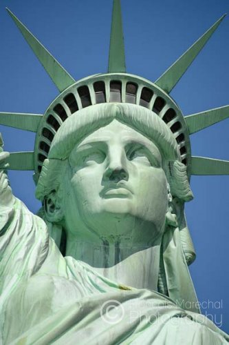 Liberty Island, New York.