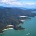 Abel Tasman National Park is the smallest of New Zealand's national parks. The park is bounded to the north by the waters of Golden Bay and Tasman Bay. The park  is renowned for its golden beaches and is a preferred destination for hiking, camping and kayaking.