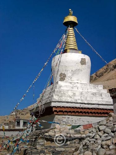 Rongbuk Monastery, Tibet.