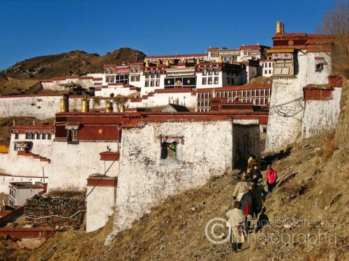 Ganden, Tibet.